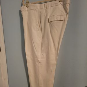 Mens White Linen Trousers 40x32